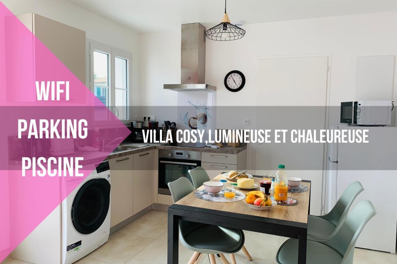 Le Mousse Maison Avec Piscine/Parking/Wifi/Plages 5Kms Les Mathes Eksteriør billede