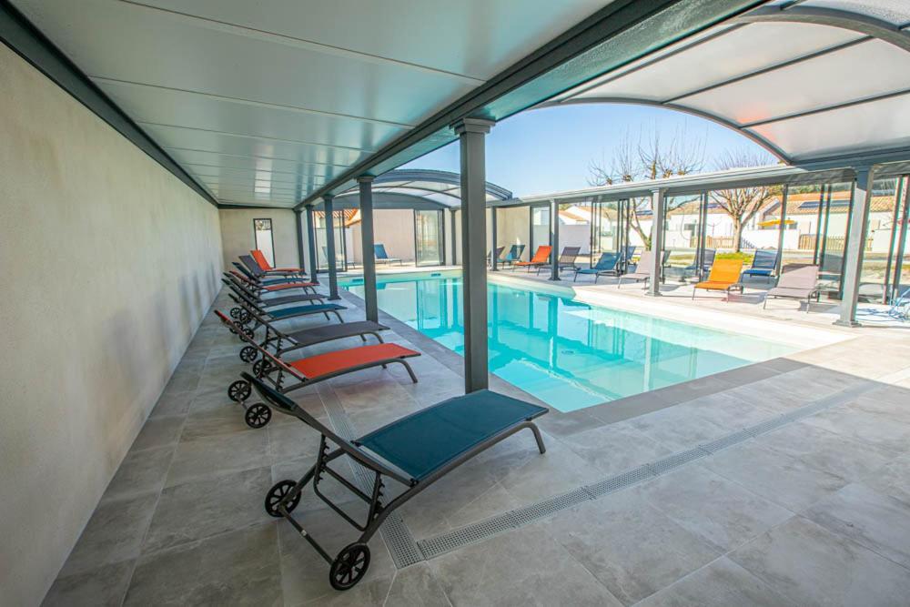 Le Mousse Maison Avec Piscine/Parking/Wifi/Plages 5Kms Les Mathes Eksteriør billede